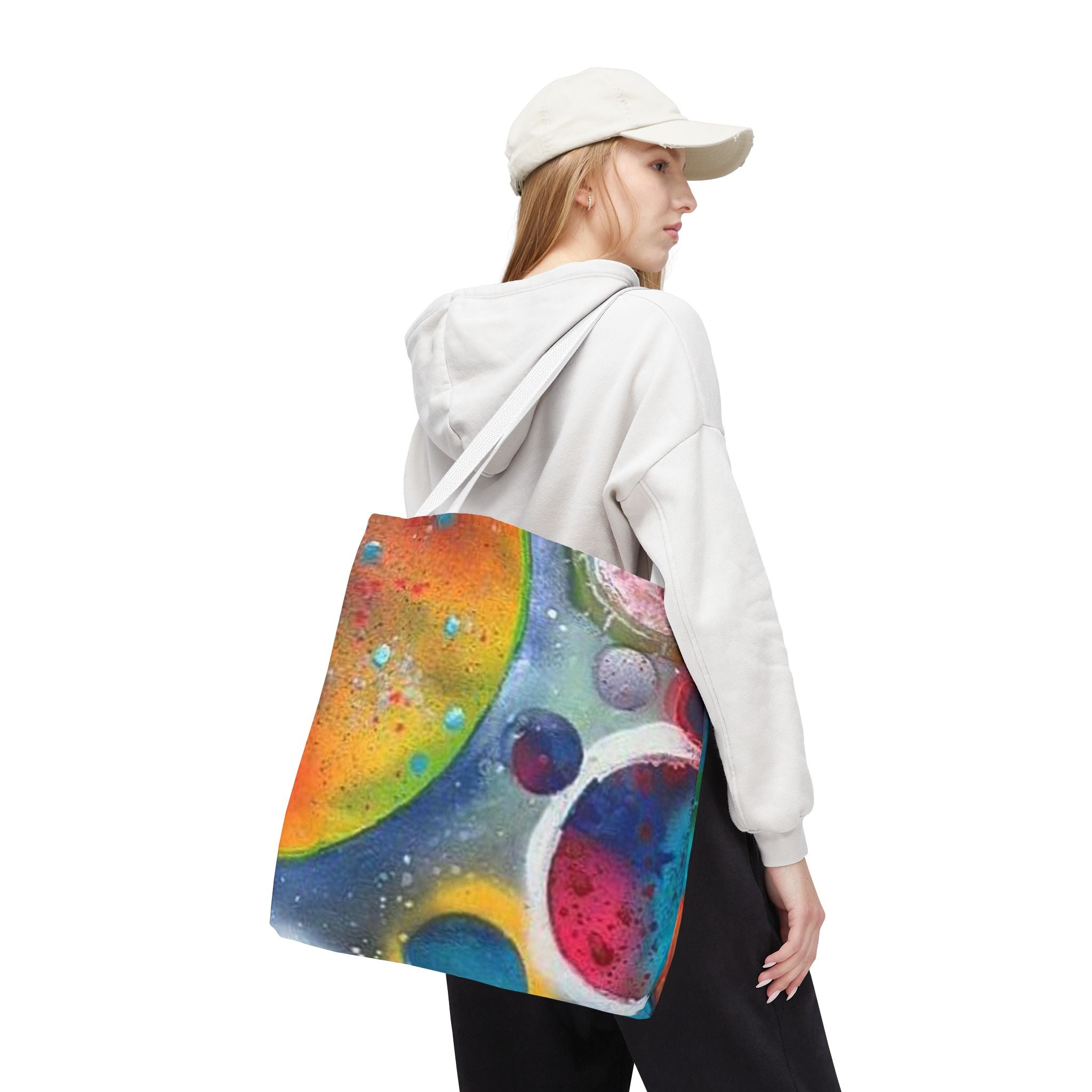 Galaxy Planets Tote Bag