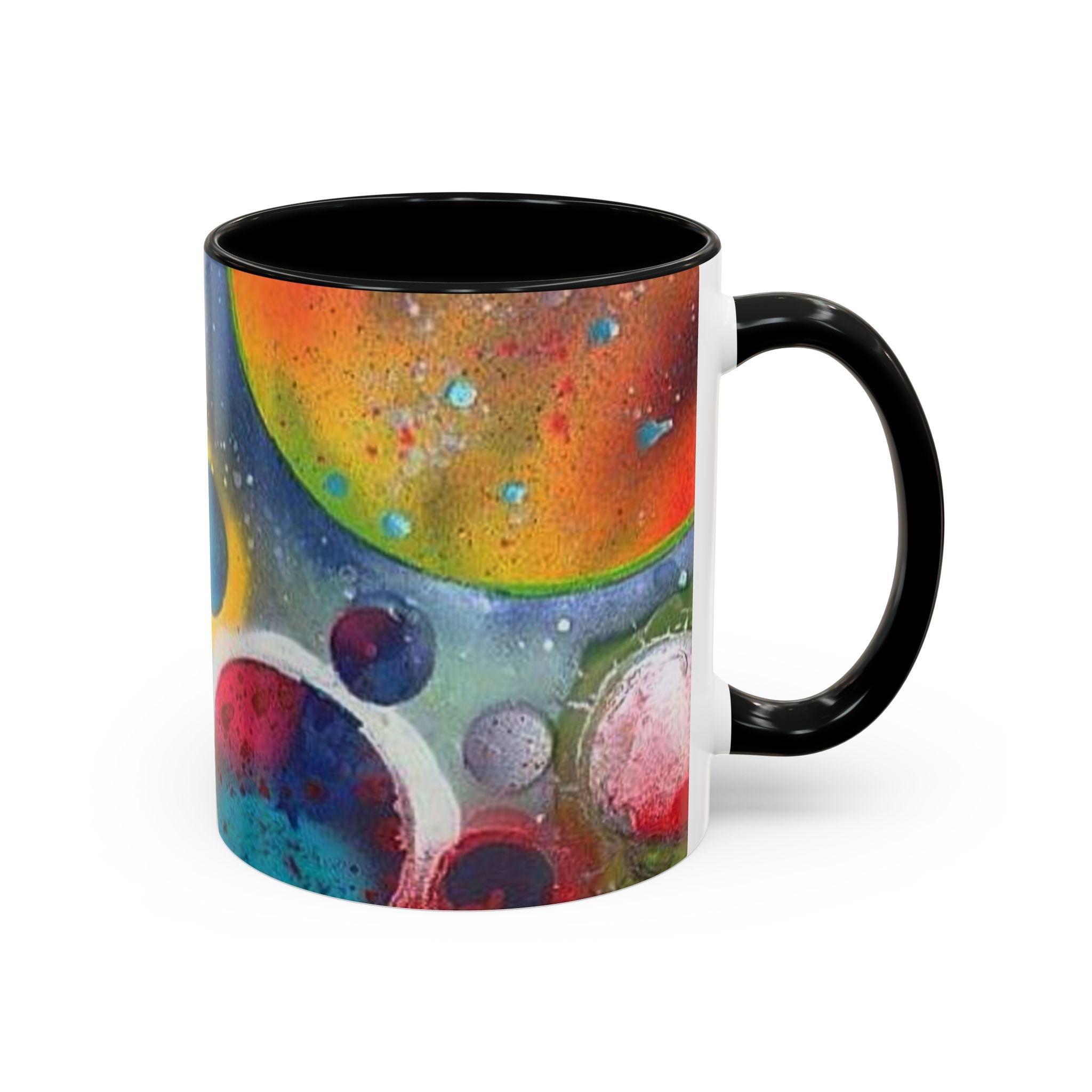 Galaxy Planets Accent Coffee Mug (11/15oz)
