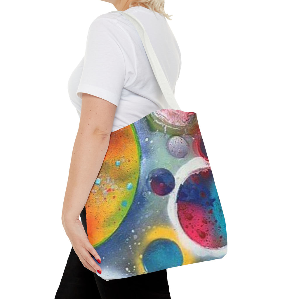 Galaxy Planets Tote Bag
