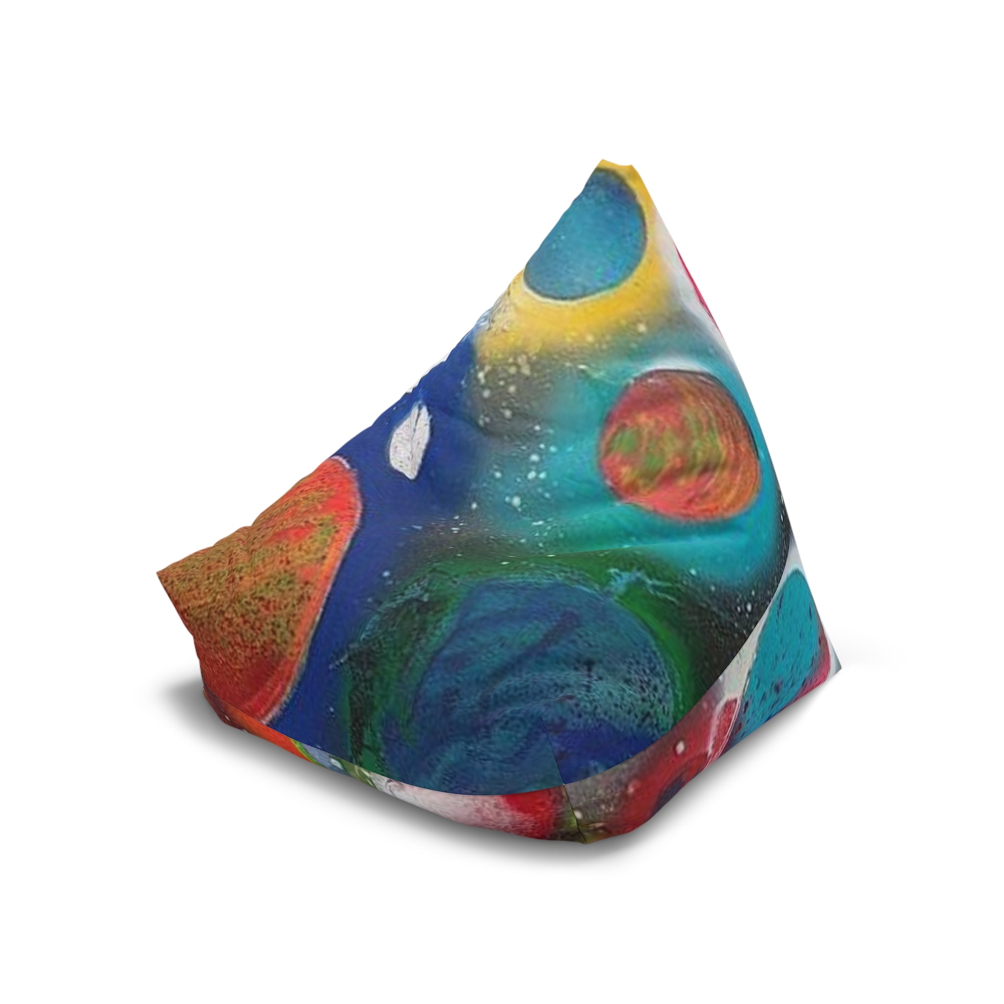 Galaxy Planets Bean Bag Slip Cover