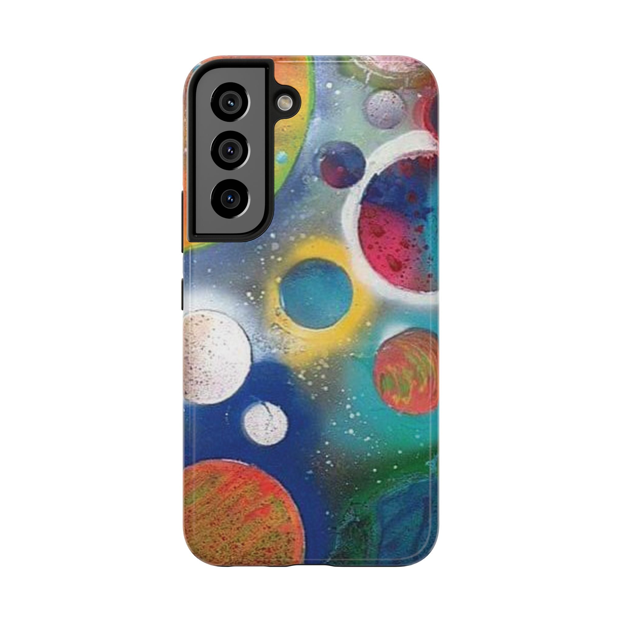 Galaxy Planets Themed Tough Phone Case (various phone options)