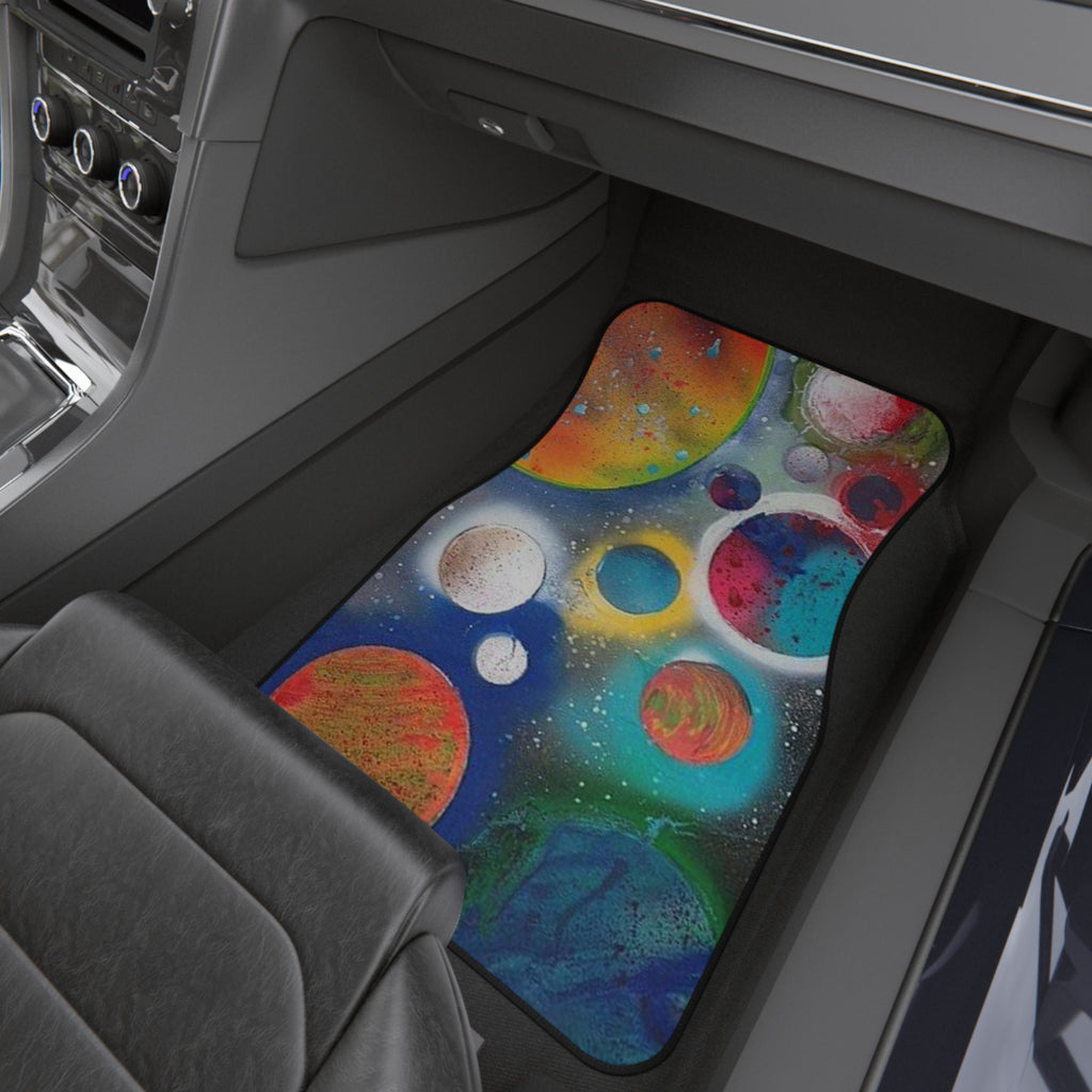Galaxy Planets Car Floor Mats (Set of 4)