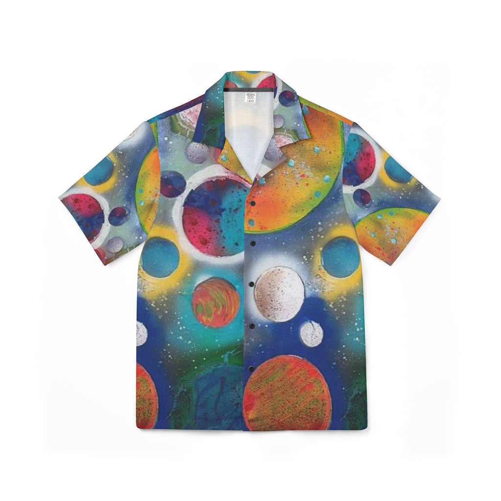 Galaxy Planets Paradise Hawaiian Shirt