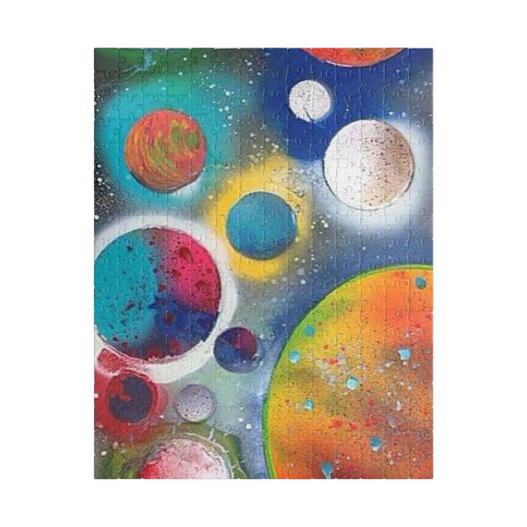 Galaxy Planets Jigsaw Puzzle (110/252/520/1014 pcs)