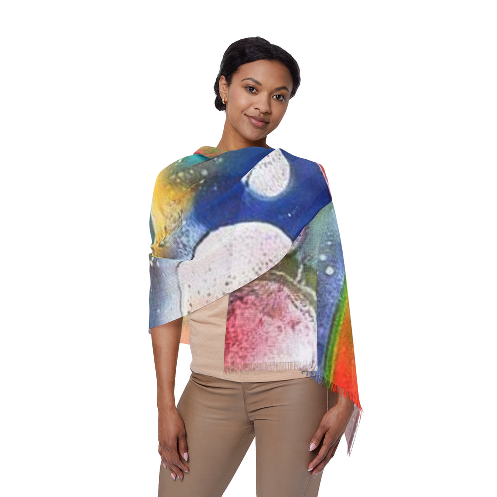 Galaxy Planets Light Scarf