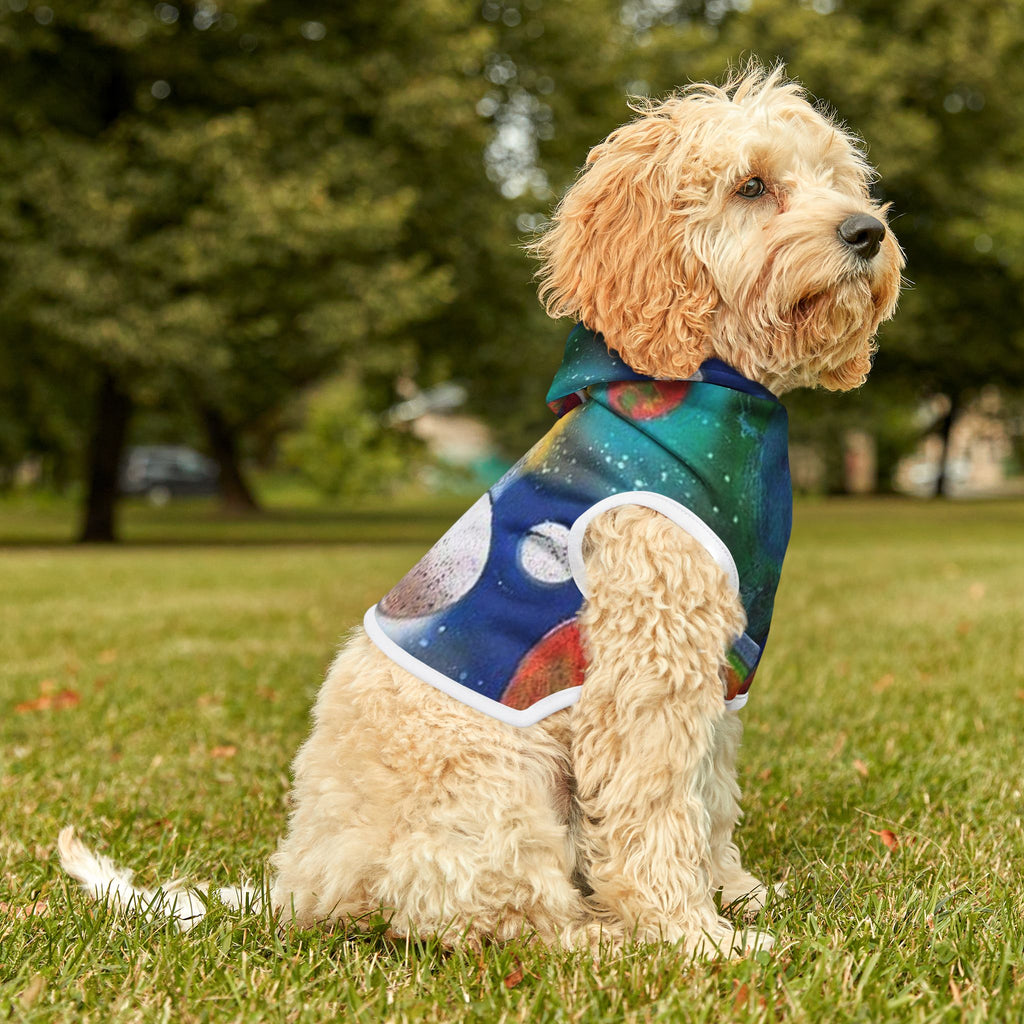 Galaxy Planets Pet Hoodie
