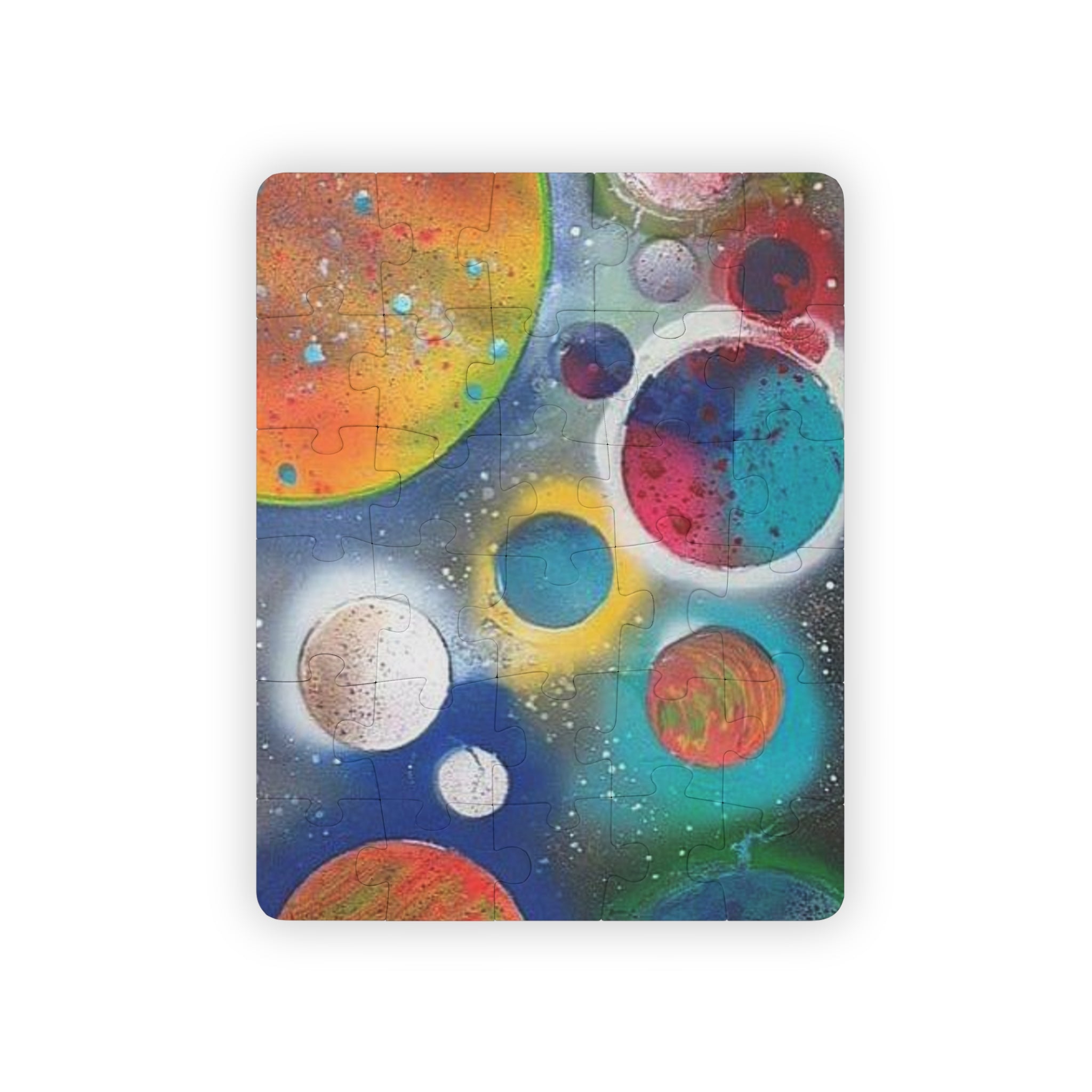 Galaxy Planets Kids Puzzle 30-Piece Jigsaw for Toddlers & Preschoolers