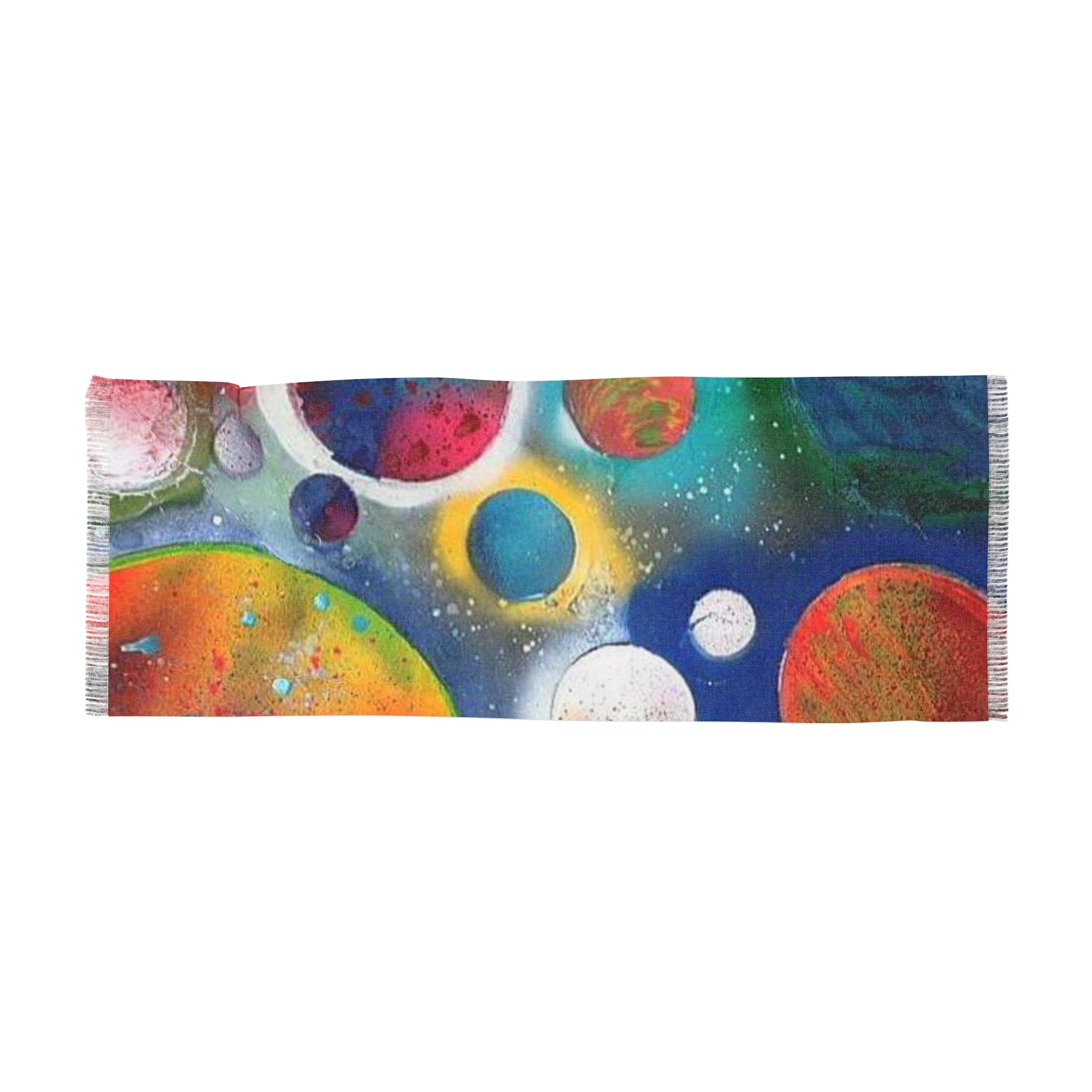 Galaxy Planets Light Scarf