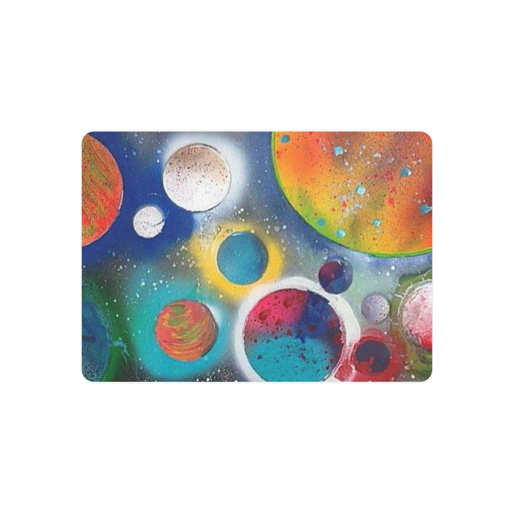 Galaxy Planets Metal Art Sign