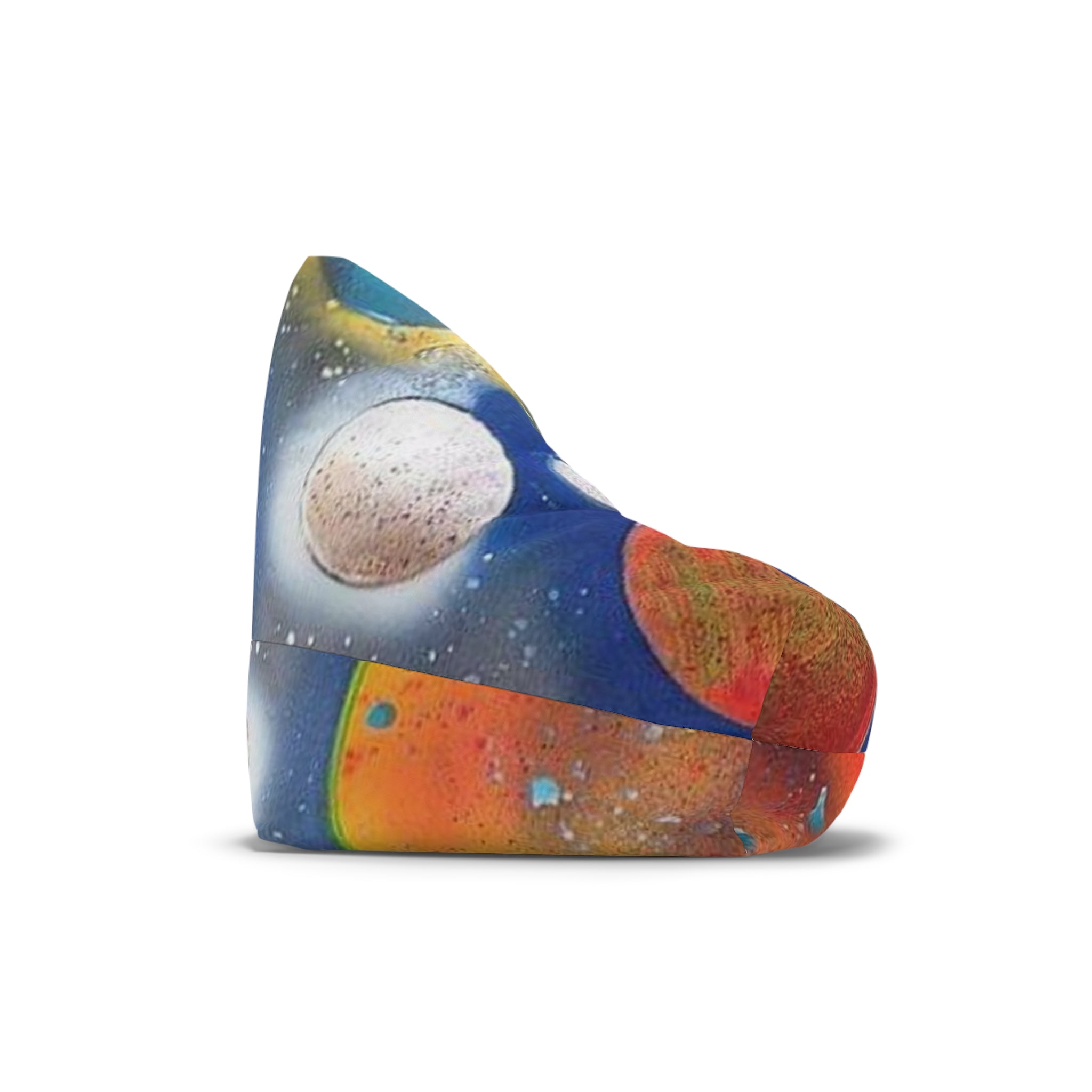 Galaxy Planets Bean Bag Slip Cover