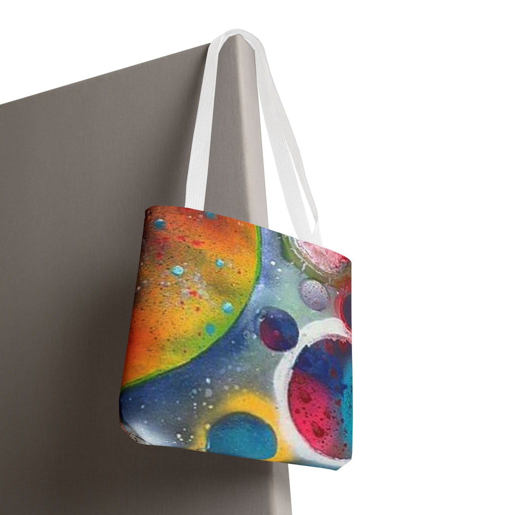Galaxy Planets Tote Bag