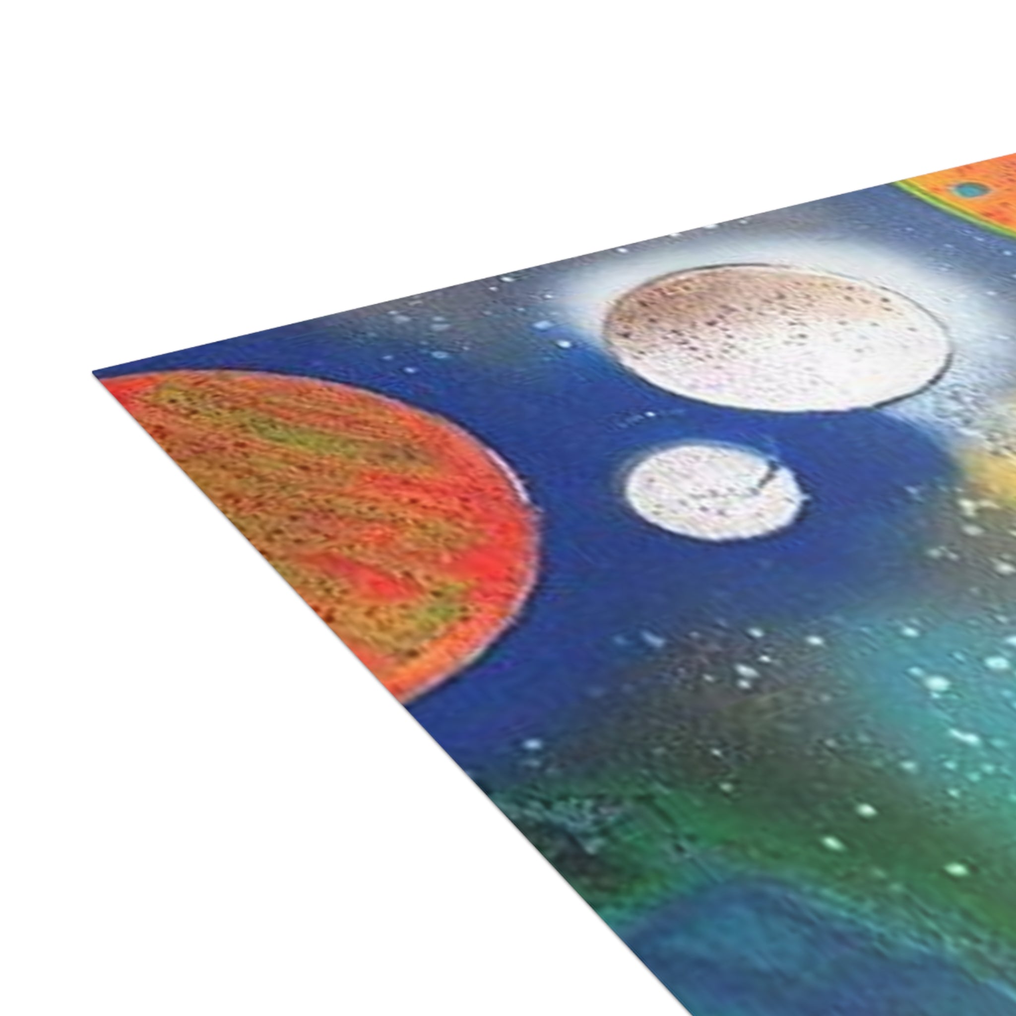 Galaxy Planets Print Postcard Bundles