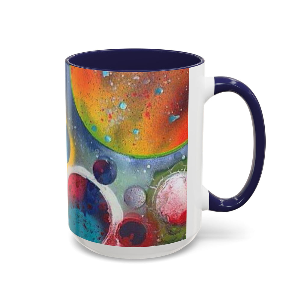 Galaxy Planets Accent Coffee Mug (11/15oz)
