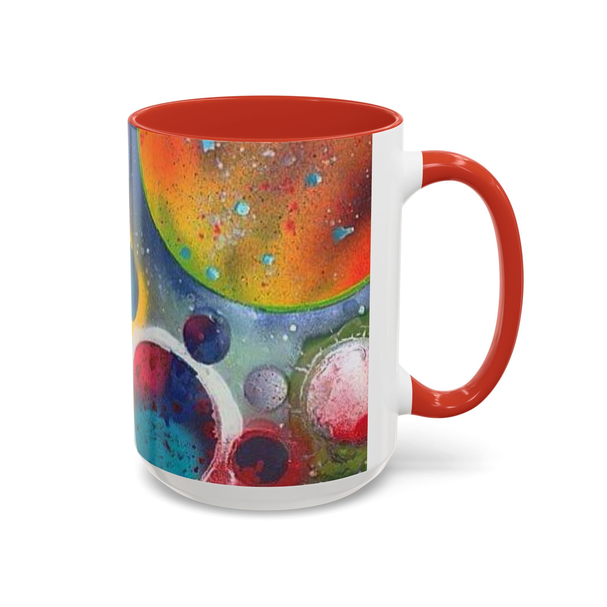 Galaxy Planets Accent Coffee Mug (11/15oz)