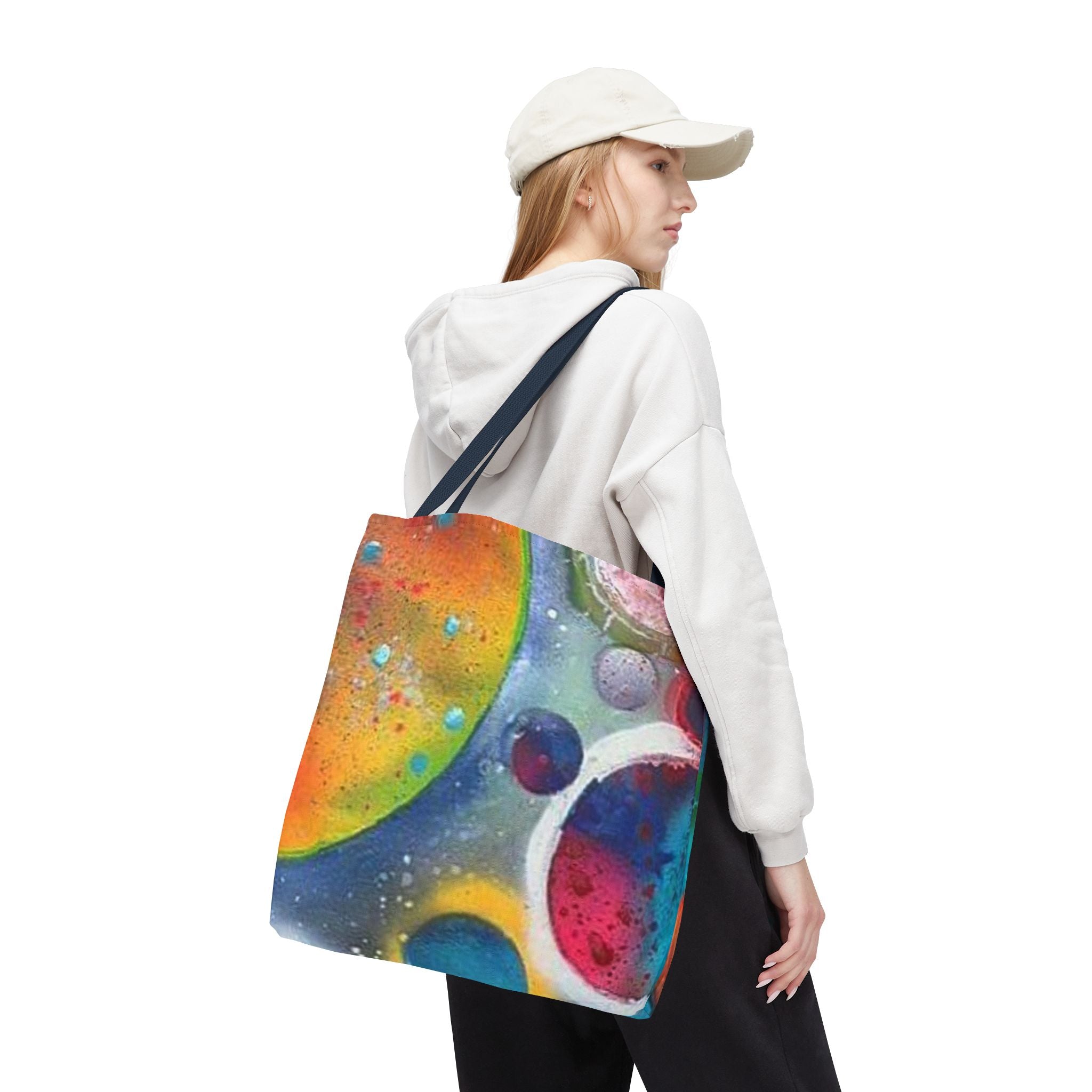 Galaxy Planets Tote Bag
