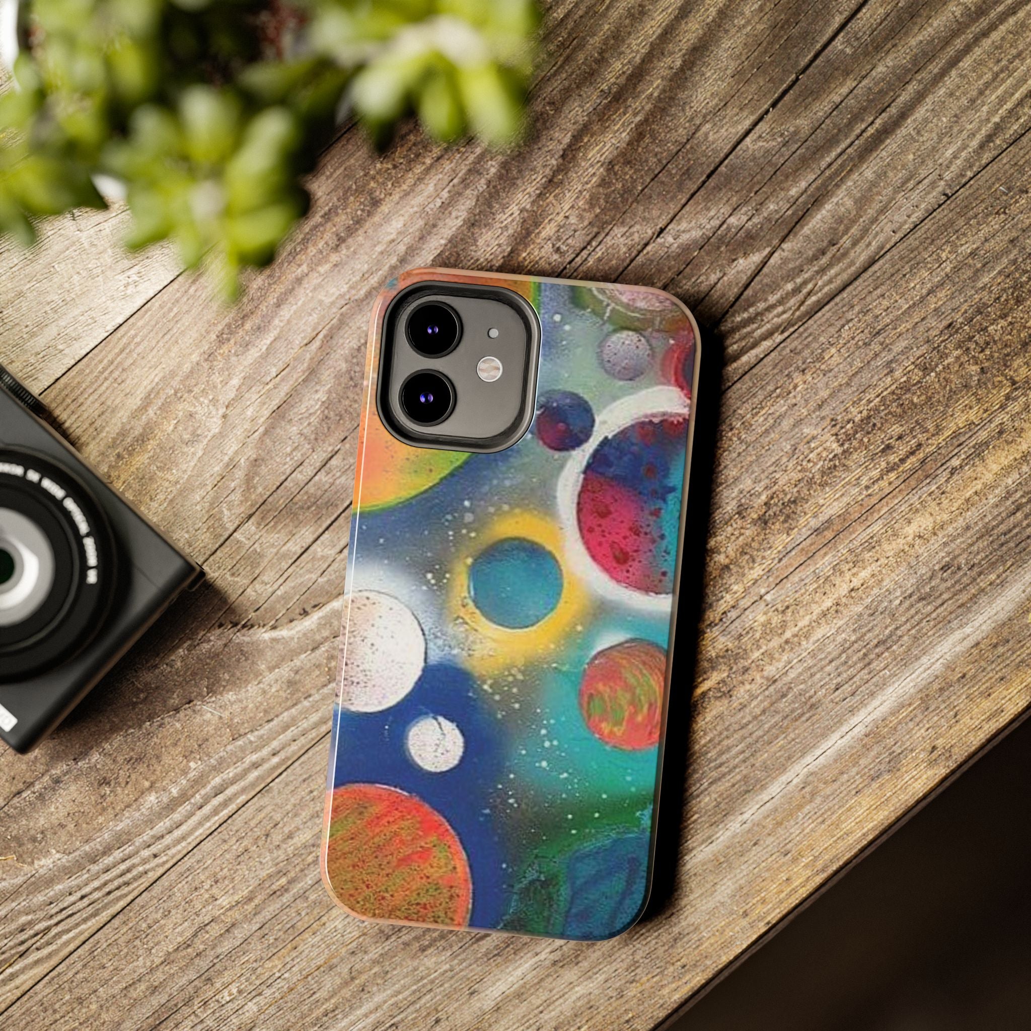 Galaxy Planets Themed Tough Phone Case (various phone options)