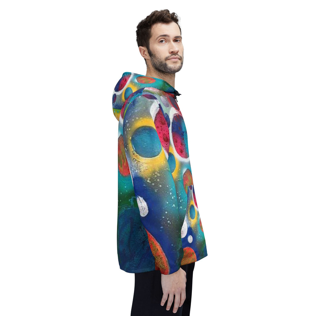 Galaxy Planets Windbreaker Jacket