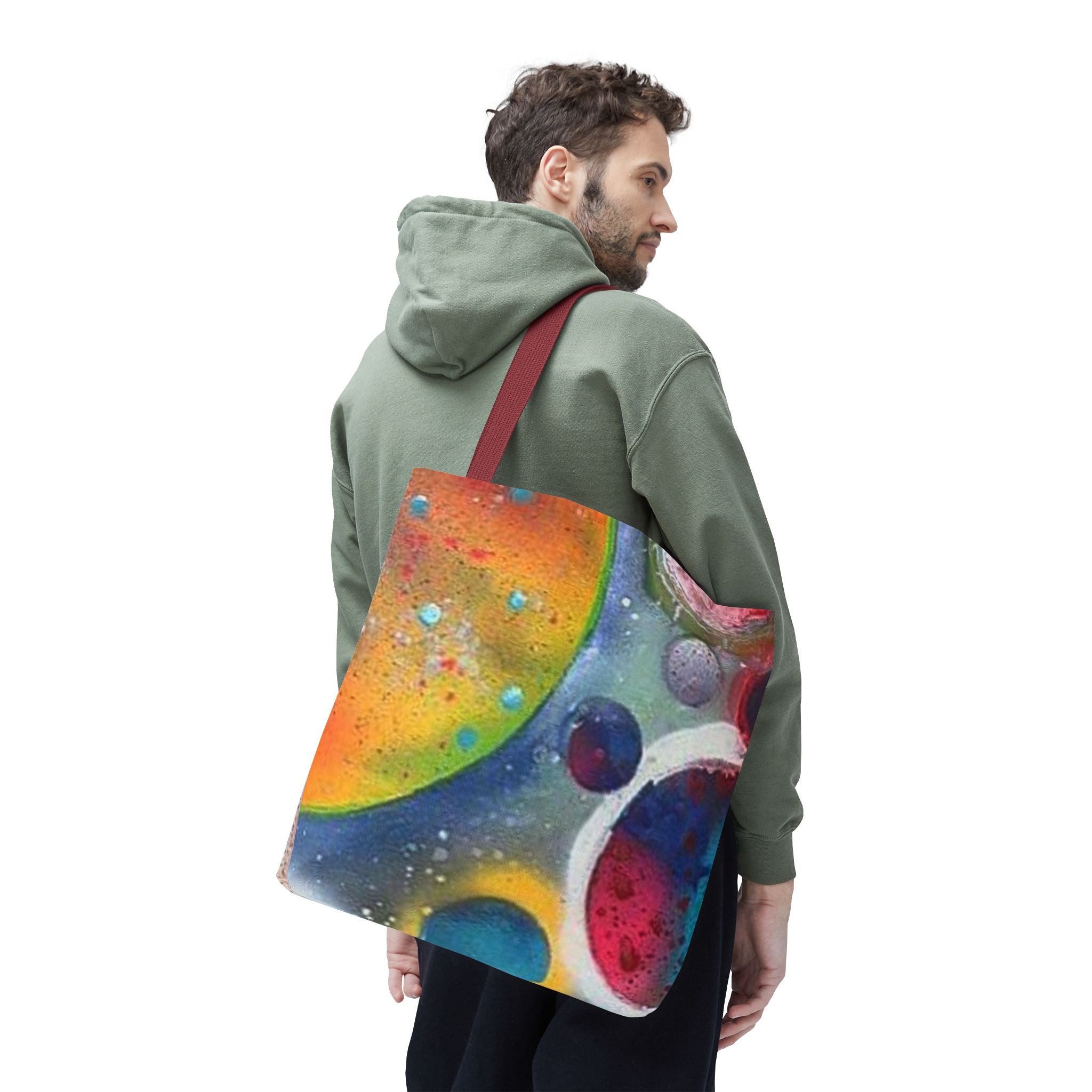 Galaxy Planets Tote Bag