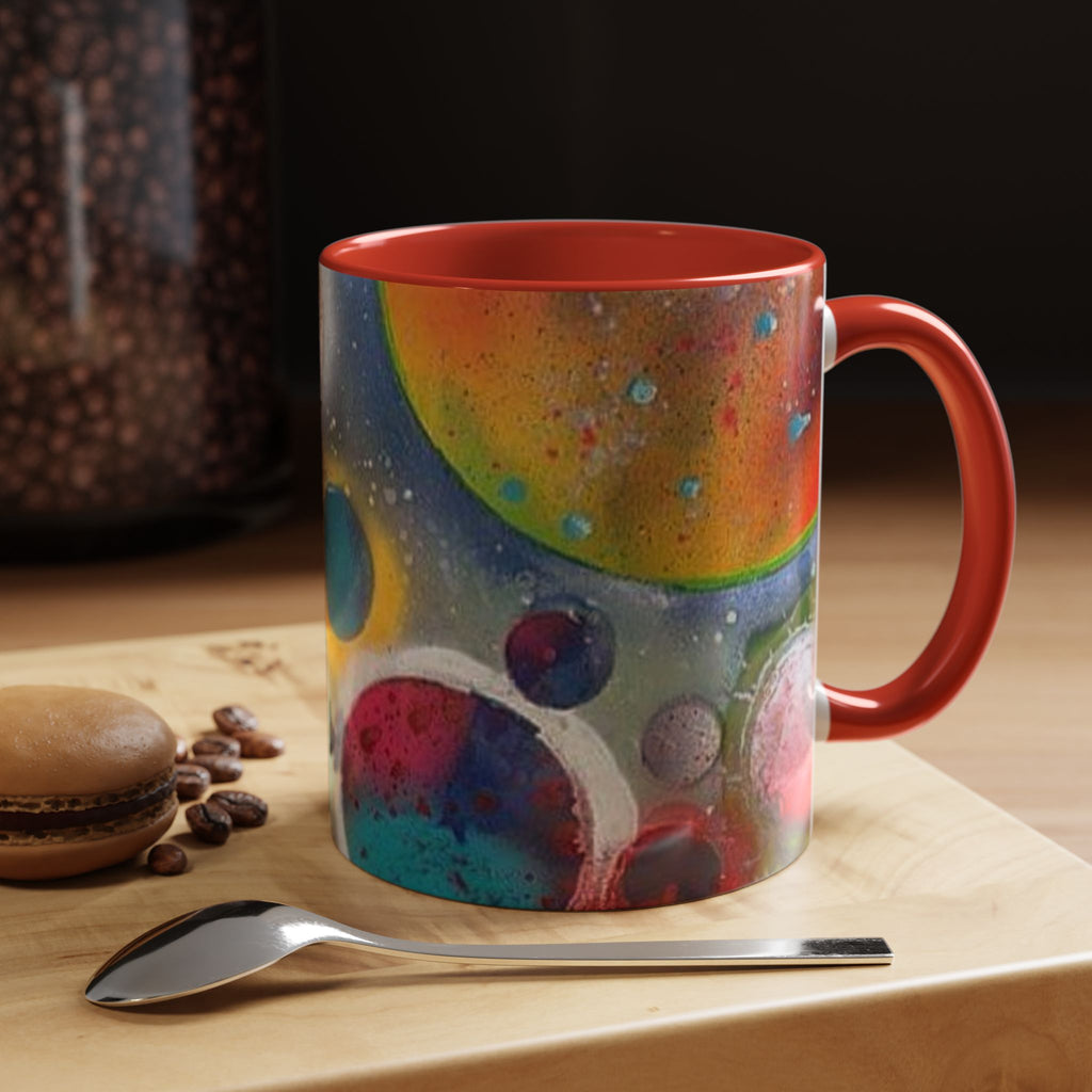 Galaxy Planets Accent Coffee Mug (11/15oz)