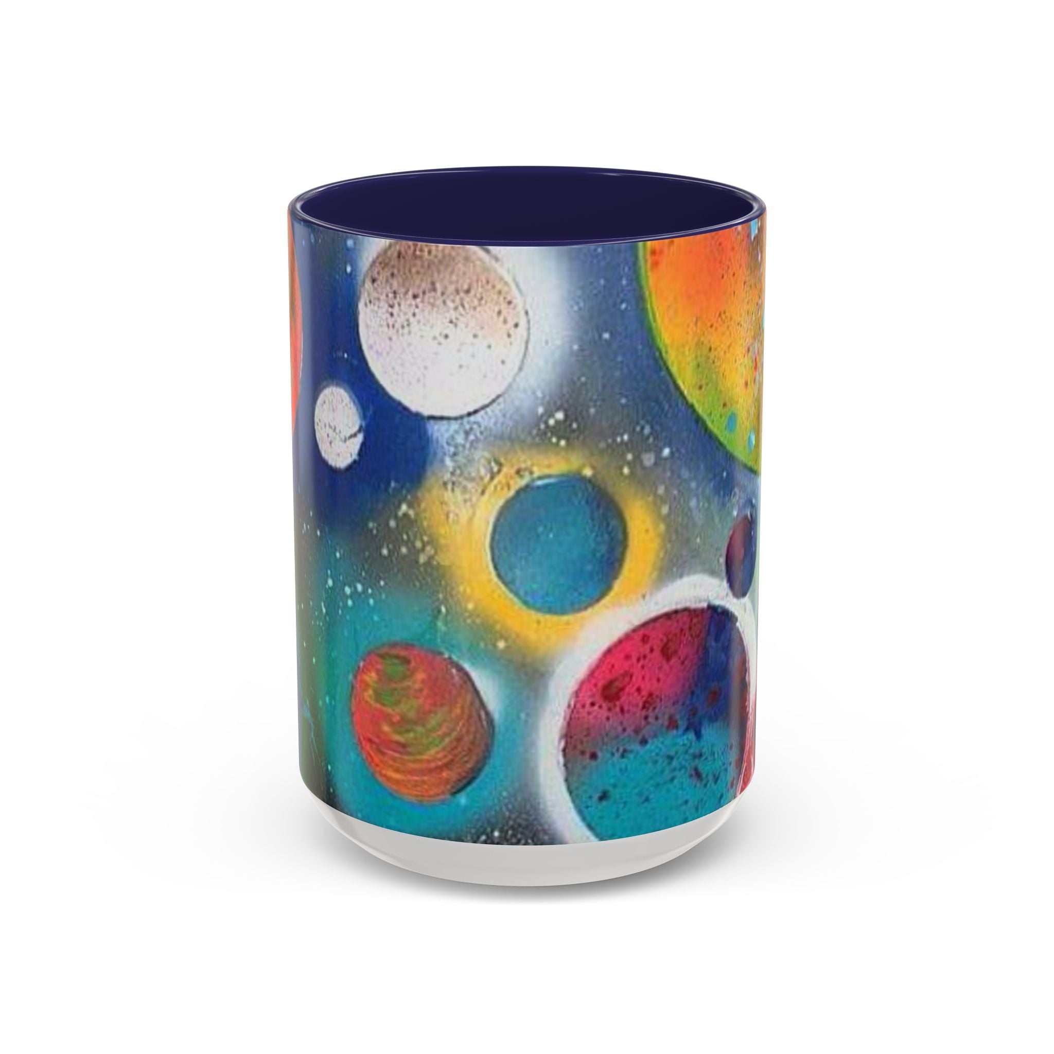 Galaxy Planets Accent Coffee Mug (11/15oz)