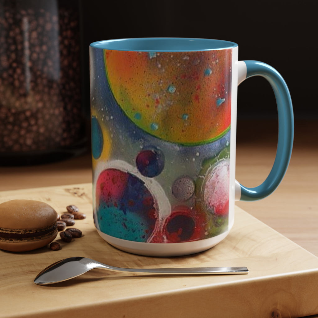Galaxy Planets Accent Coffee Mug (11/15oz)