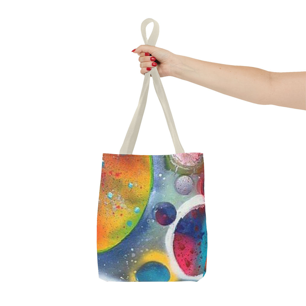 Galaxy Planets Tote Bag