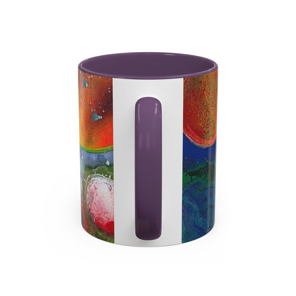 Galaxy Planets Accent Coffee Mug (11/15oz)