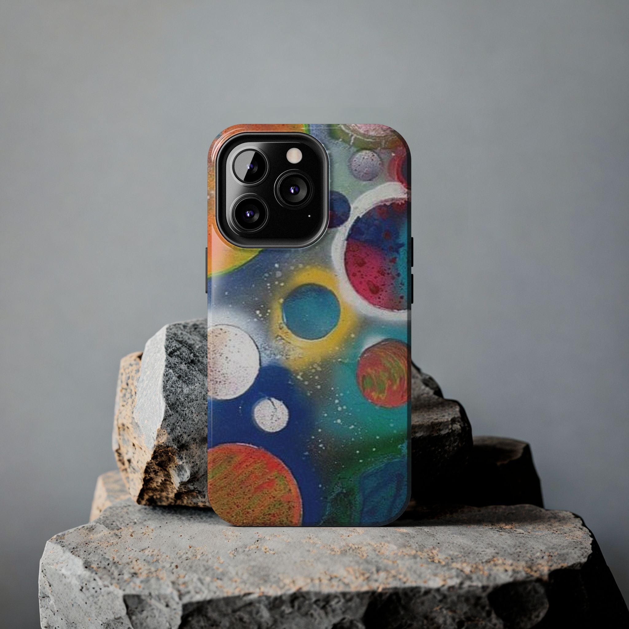 Galaxy Planets Themed Tough Phone Case (various phone options)