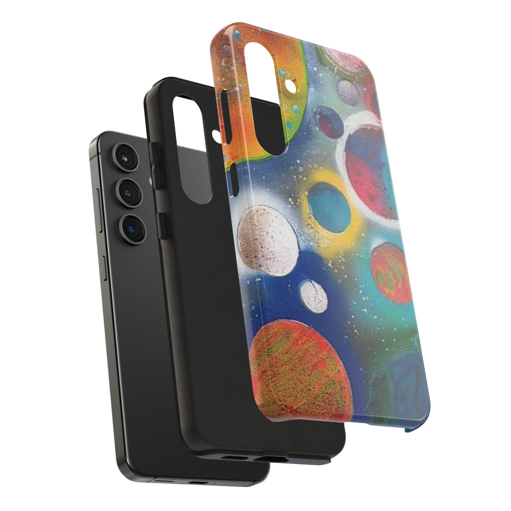 Galaxy Planets Themed Tough Phone Case (various phone options)