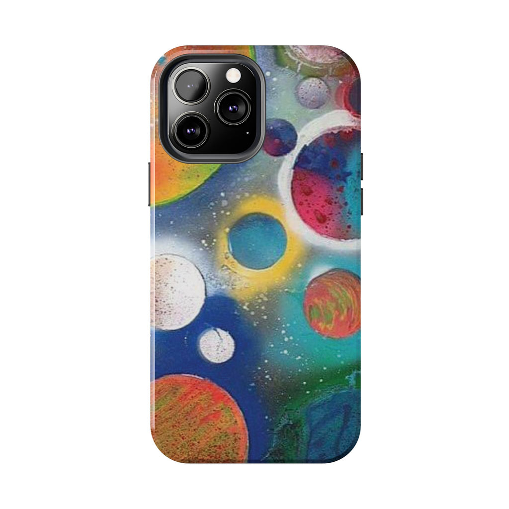 Galaxy Planets Themed Tough Phone Case (various phone options)