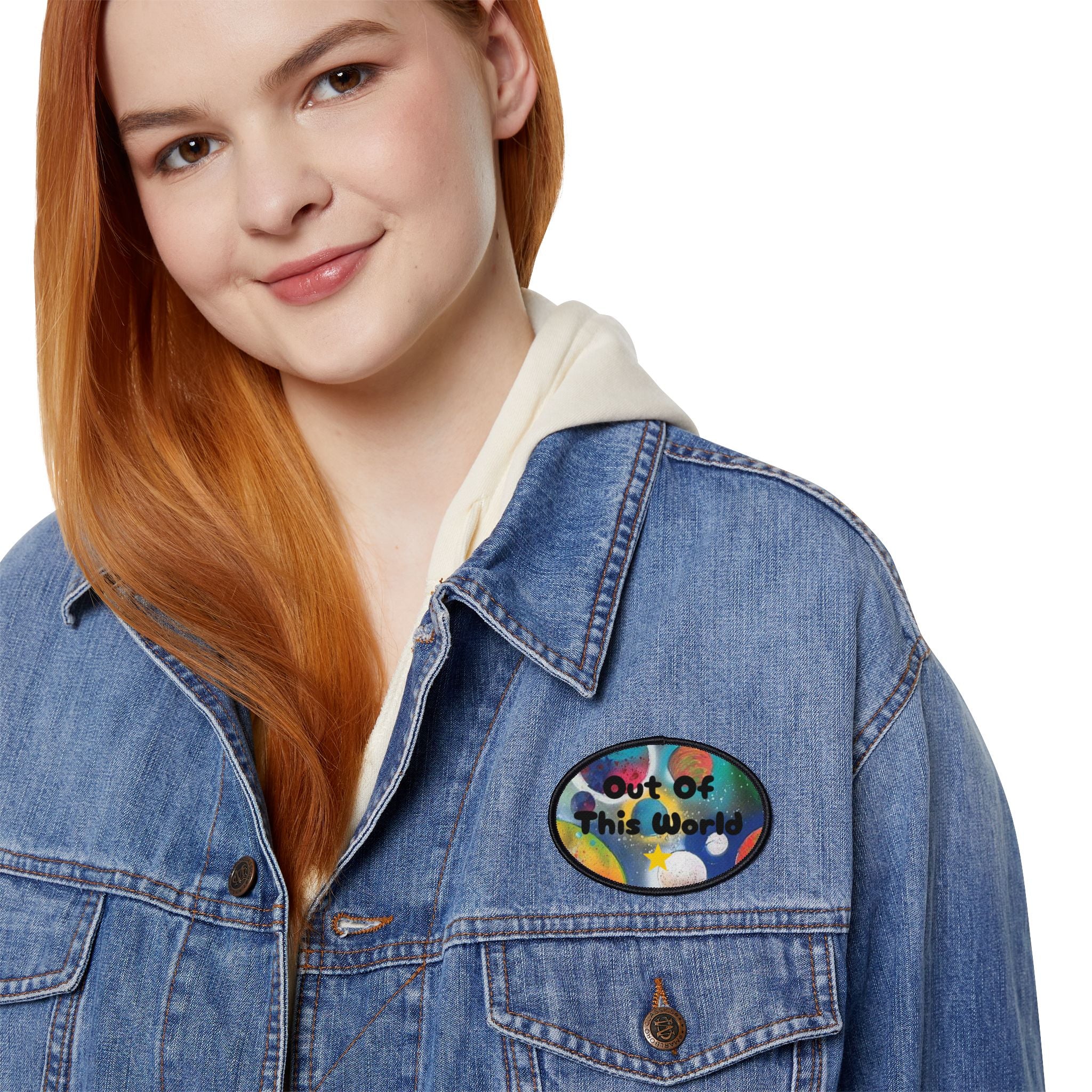 Galaxy Planets "Out Of This World" Iron-On Patch