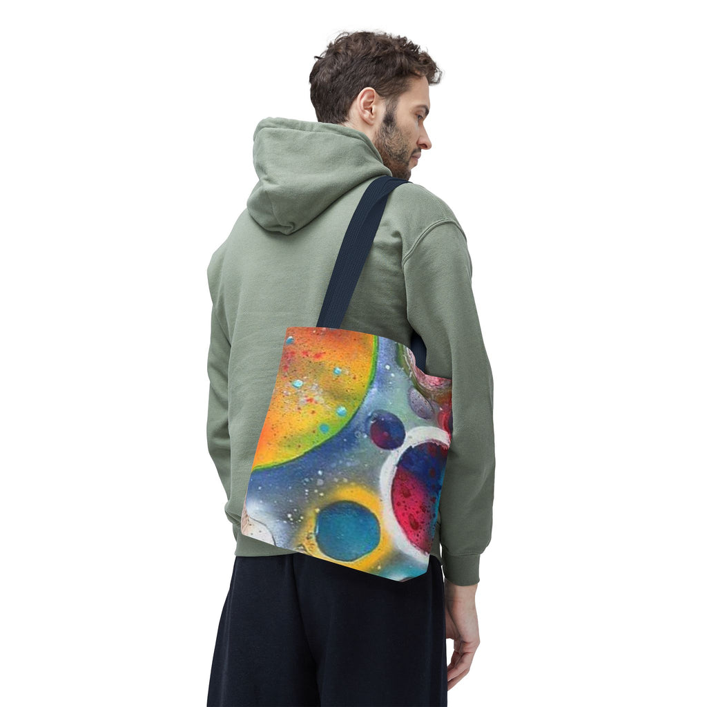 Galaxy Planets Tote Bag