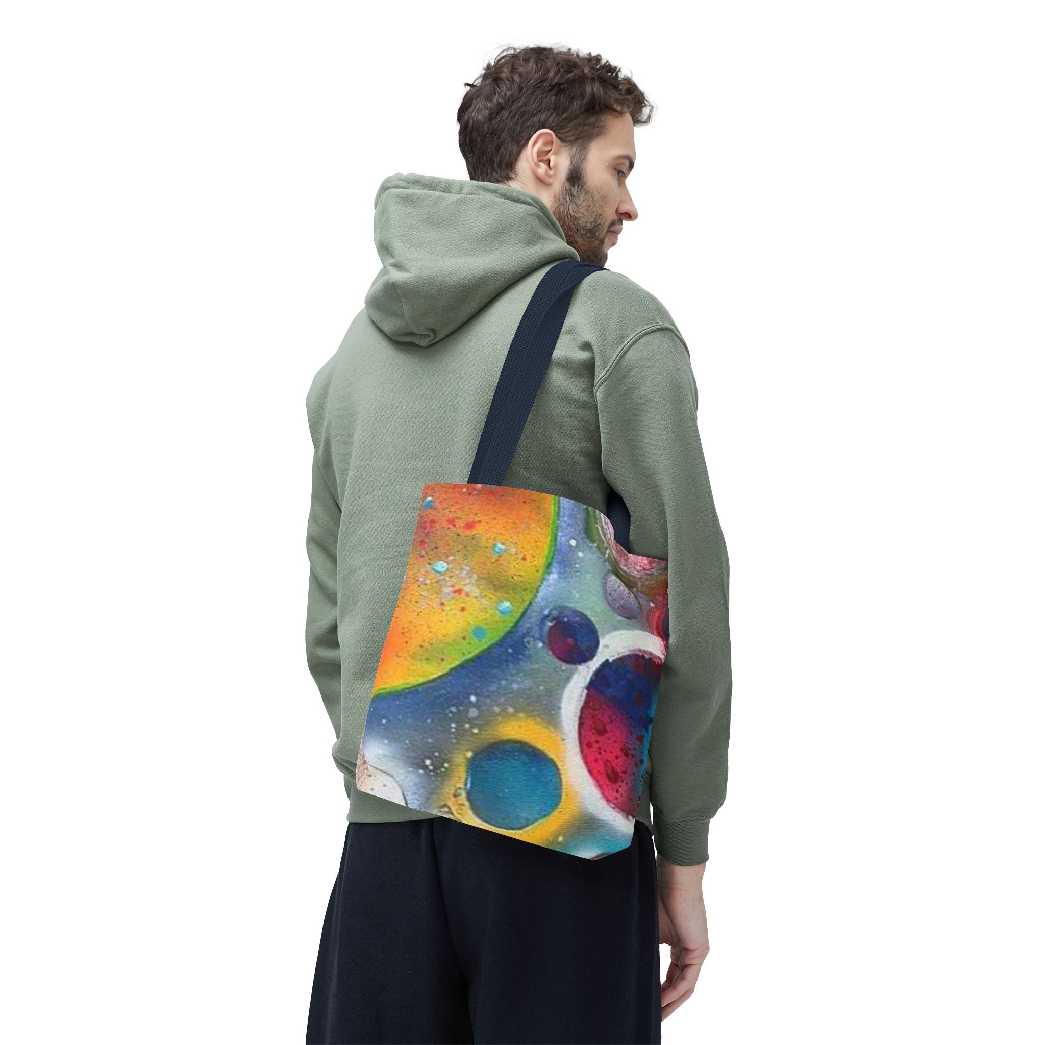 Galaxy Planets Tote Bag
