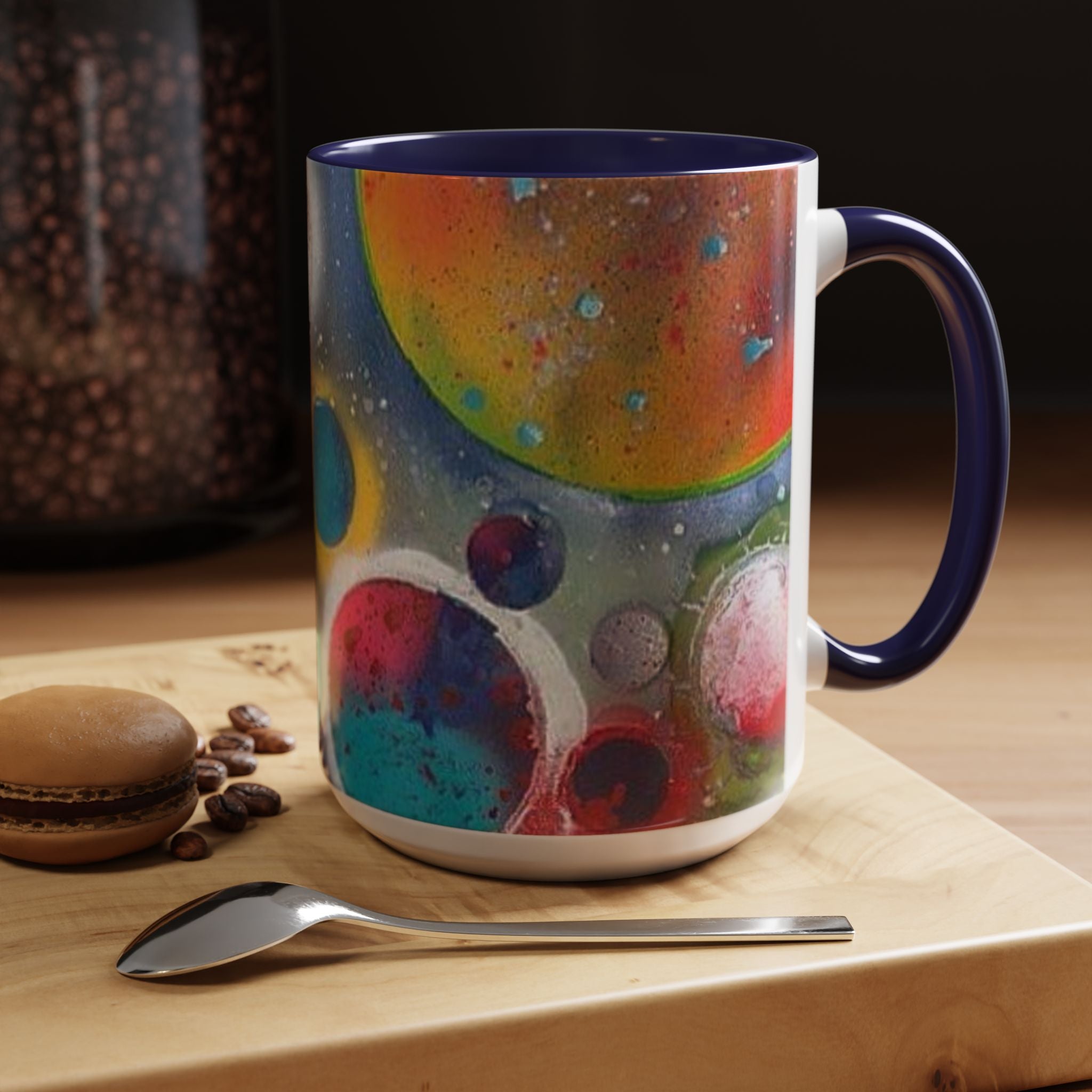 Galaxy Planets Accent Coffee Mug (11/15oz)