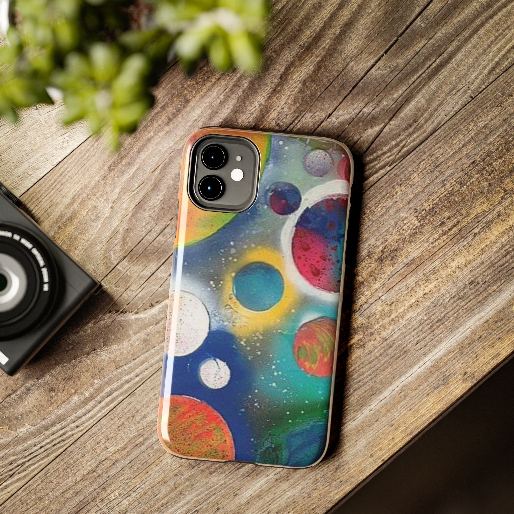 Galaxy Planets Themed Tough Phone Case (various phone options)