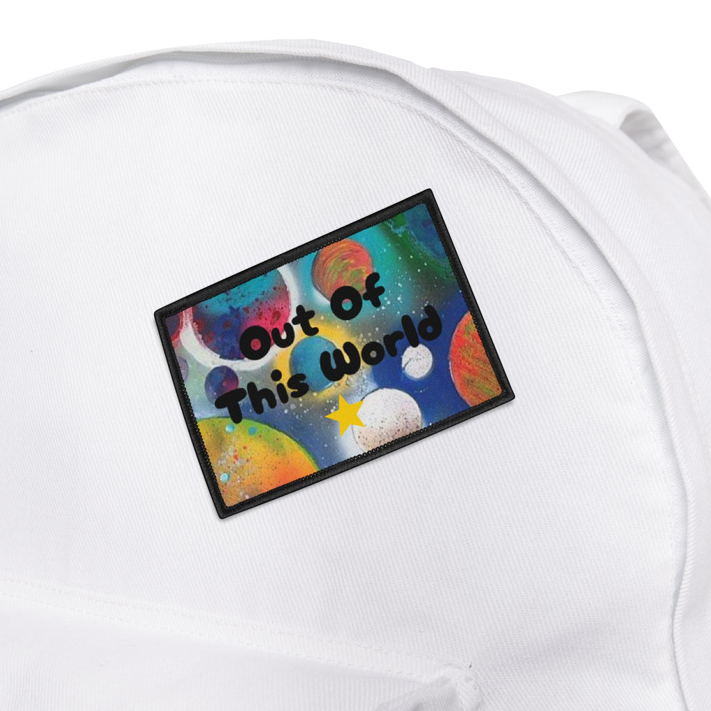 Galaxy Planets "Out Of This World" Iron-On Patch