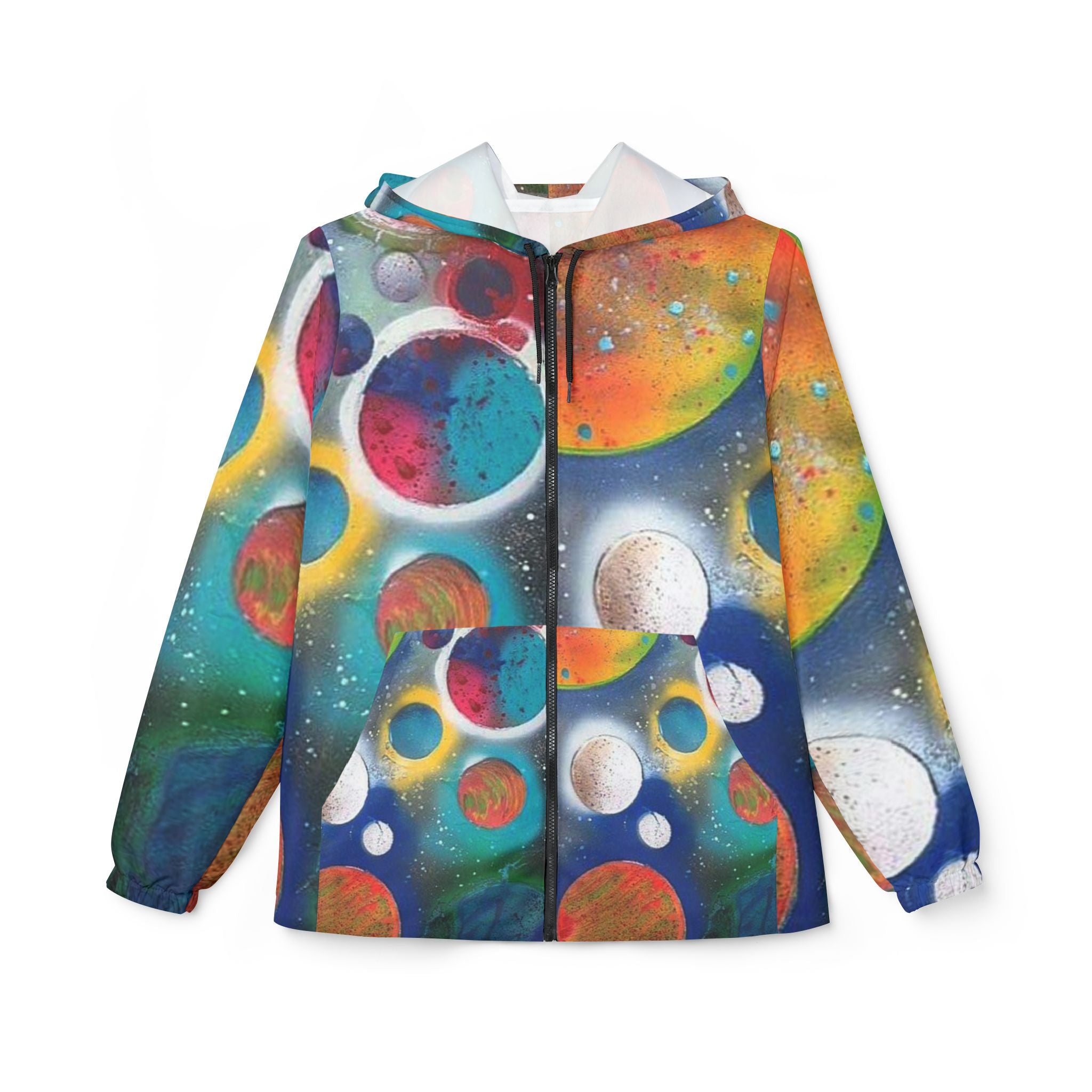 Galaxy Planets Windbreaker Jacket