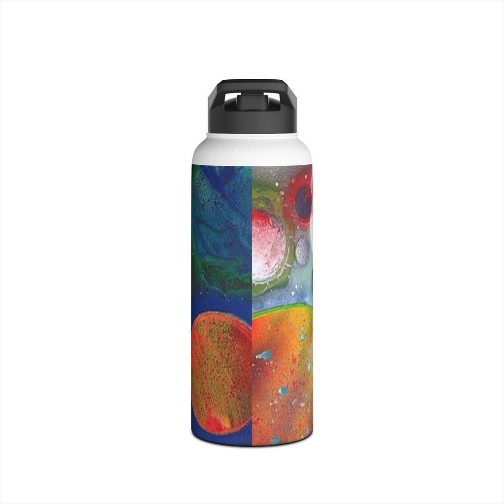 Galaxy Planets Stainless Steel Water Bottle